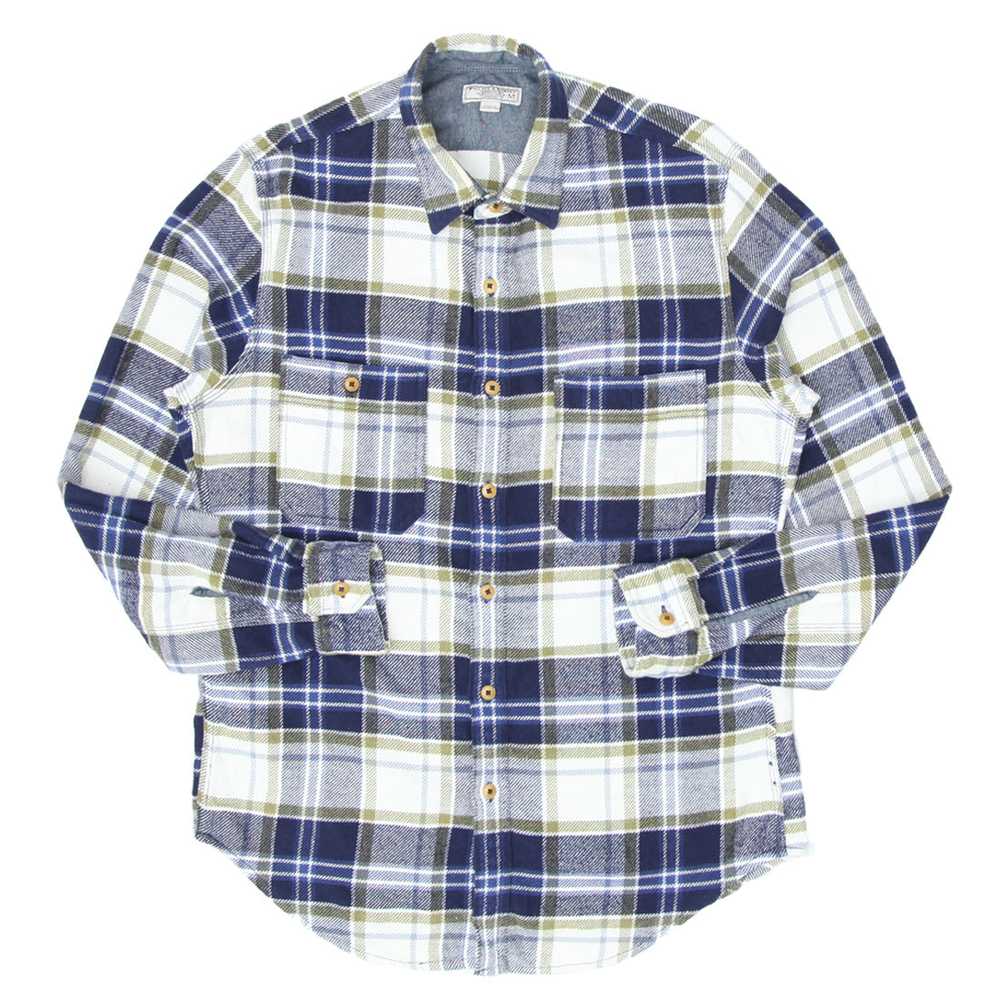 Mens Wallace and Barnes Flannel Long Sleeve Shirt - image 1