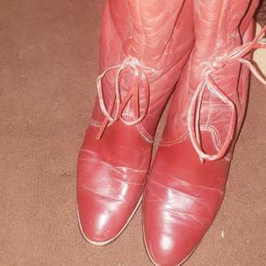 Air Step vintage leather boots, size 7