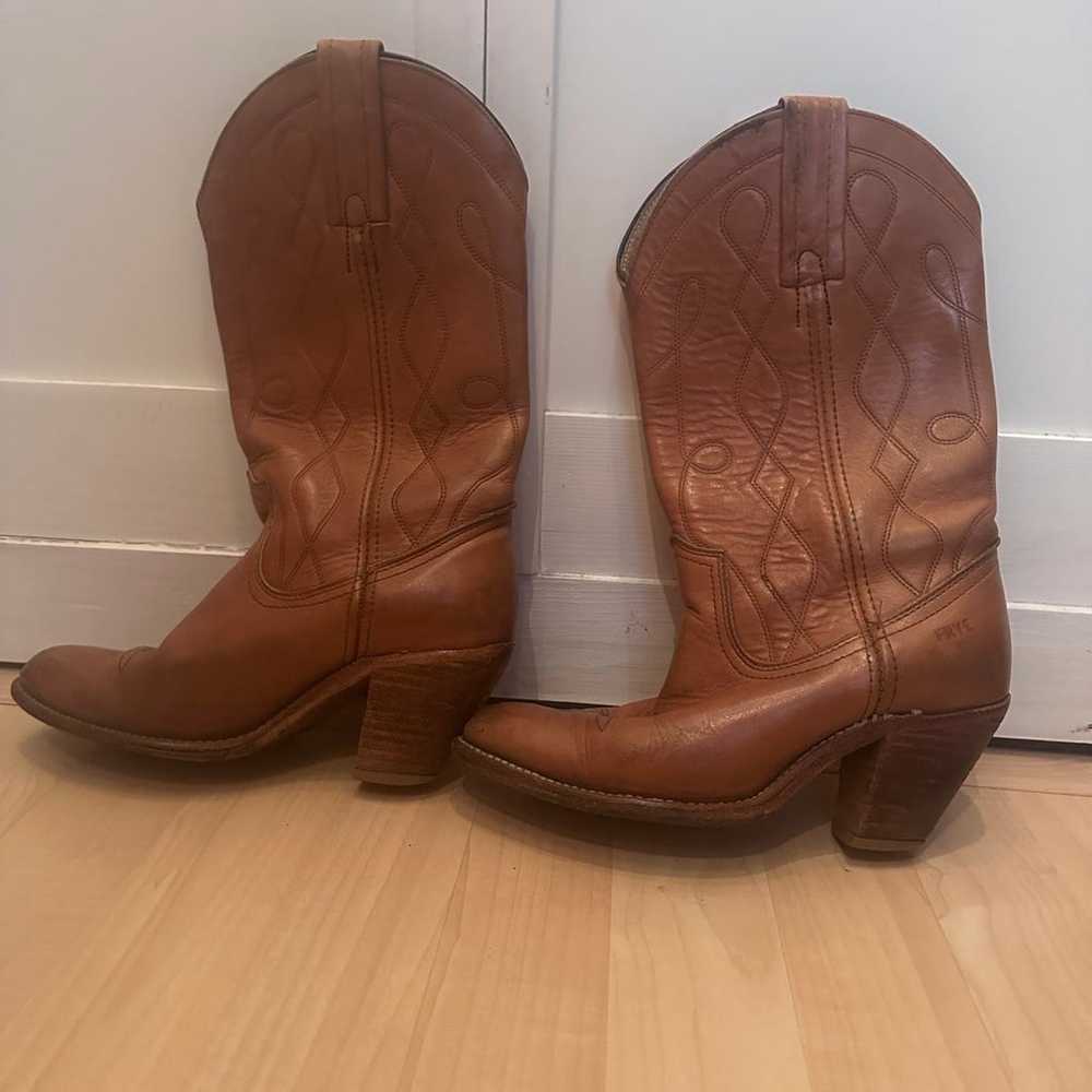 Vintage Frye cowboy boots - image 5