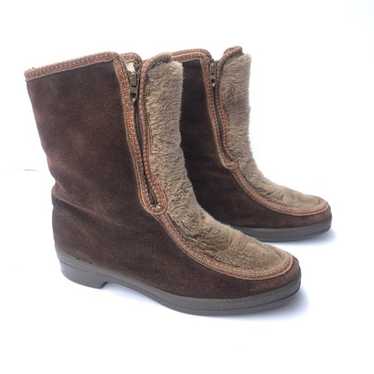 Yodelers Suede Ankle Boot Moccassins 7