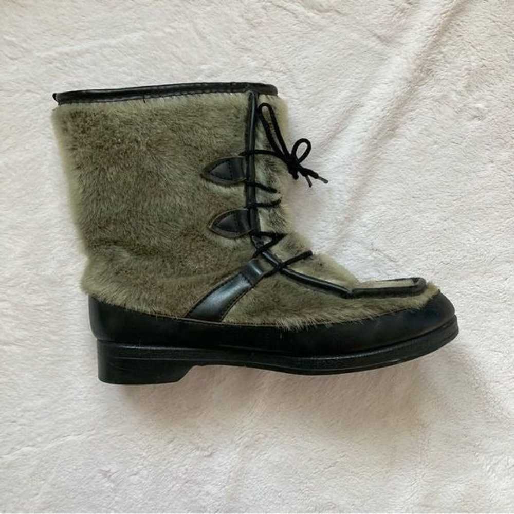 Vintage Snowland Faux Fur Winter Boots - Size 8 - image 11