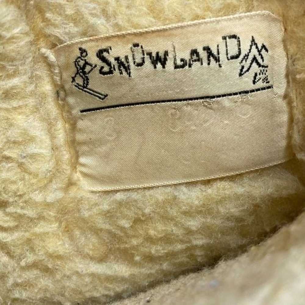 Vintage Snowland Faux Fur Winter Boots - Size 8 - image 8