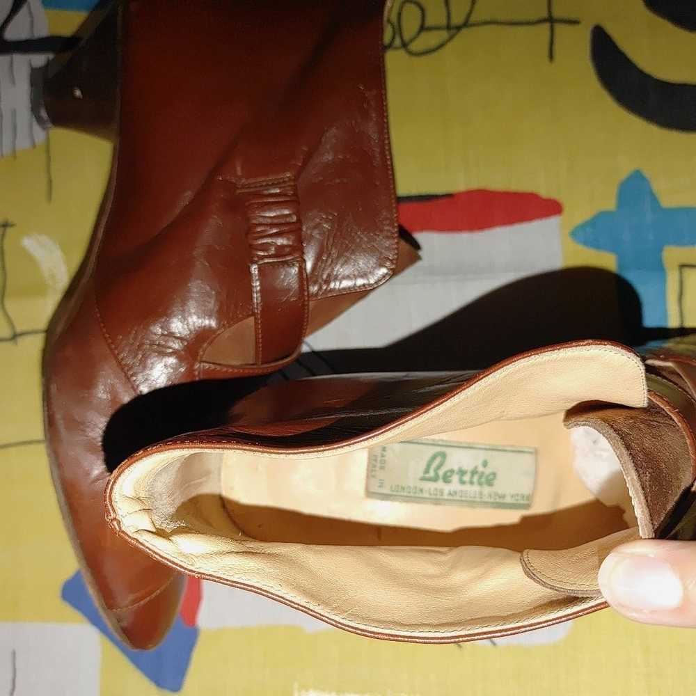 Vintage Italian leather booties - image 6