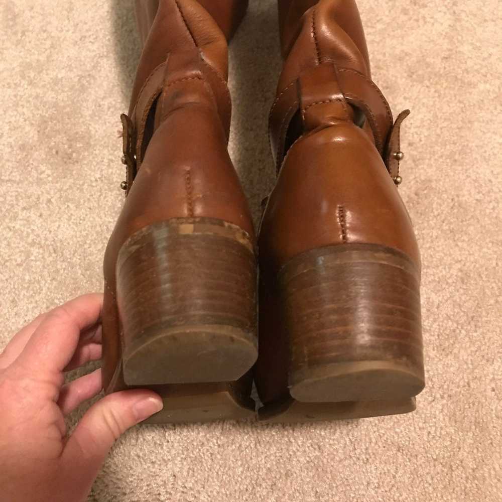 J. CREW Vintage Leather Boots 7.5 - image 6