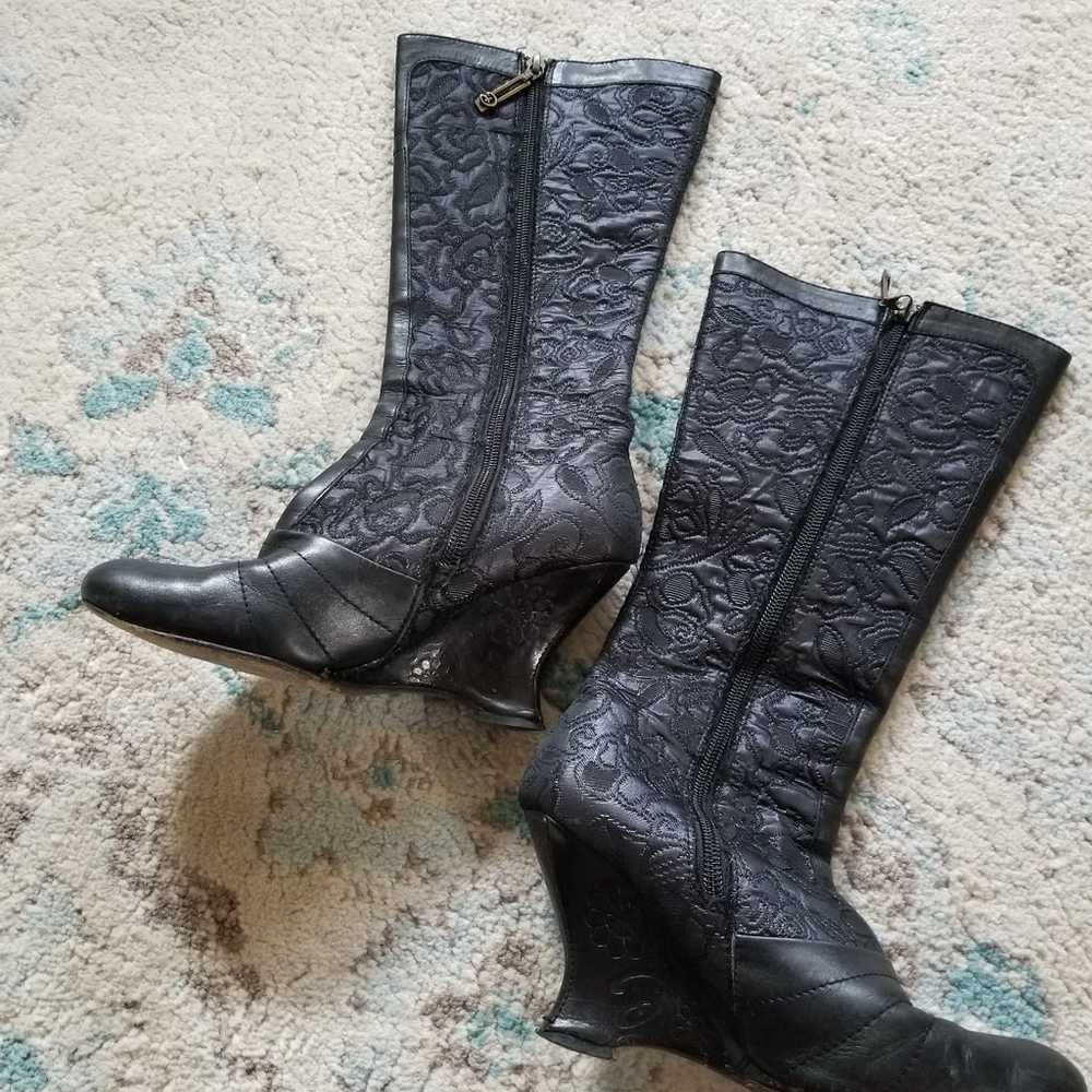 Vintage guess knee high boots - image 2