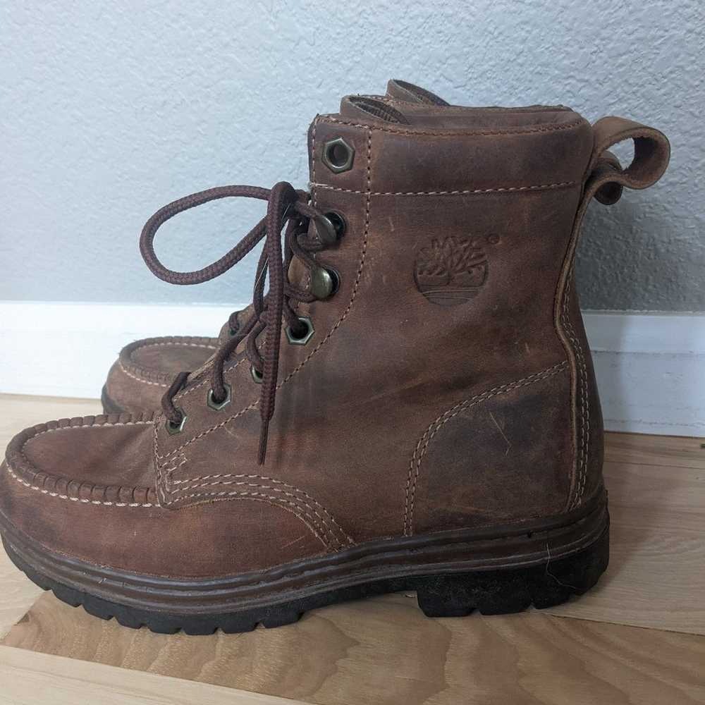 1990's Timberland Leather boots - image 2