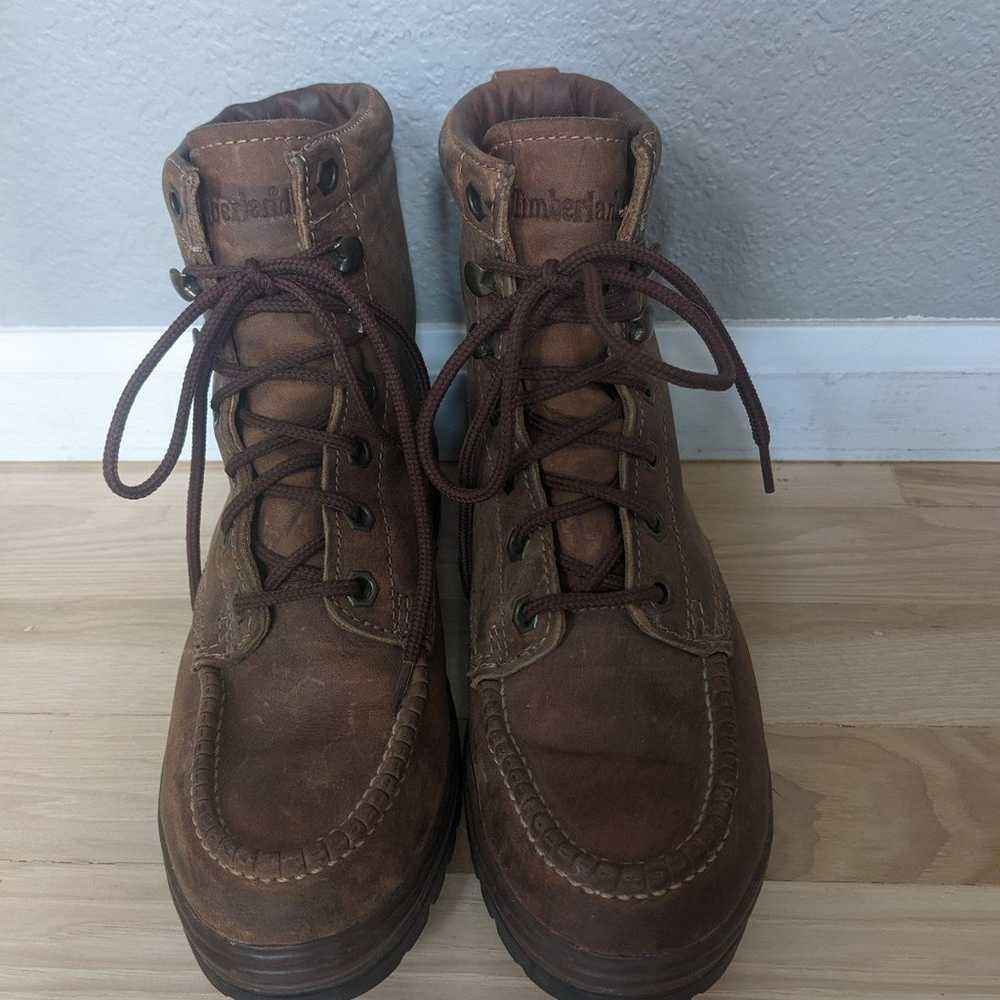 1990's Timberland Leather boots - image 3