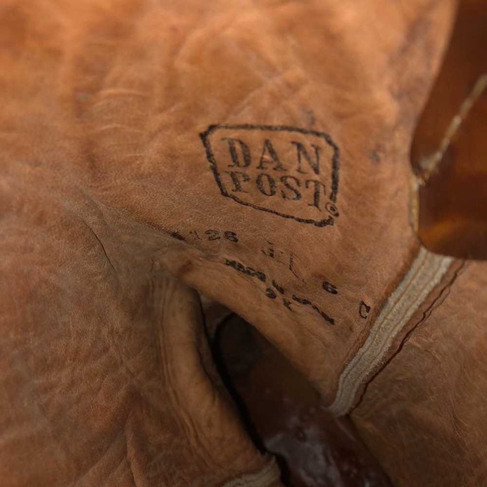 Dan Post Vintage Cowboy Boots - image 8