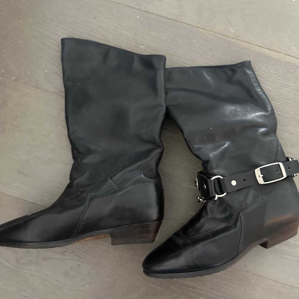 Vintage leather boots - image 1