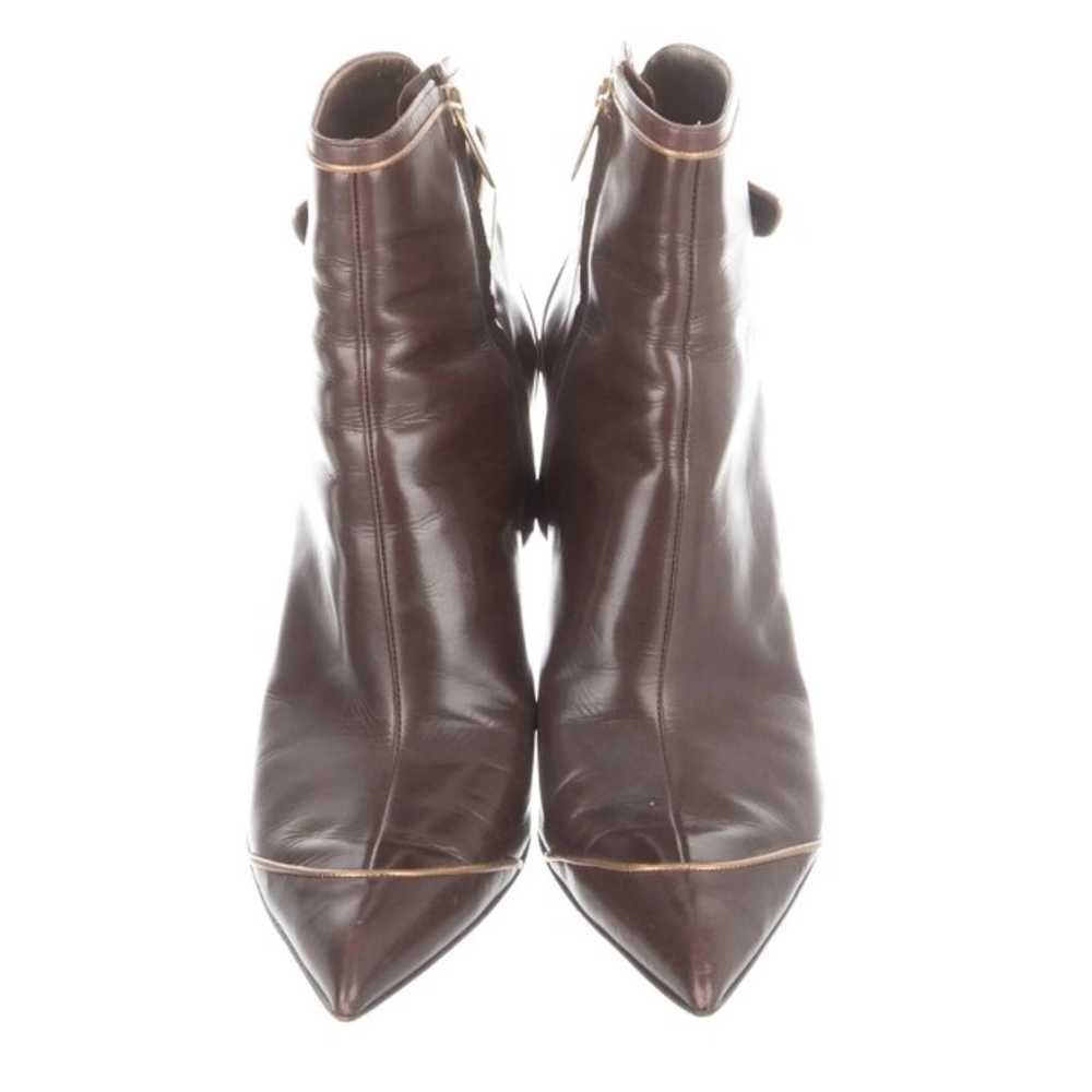 SERGIO ROSSI Leather Boots Size: 11 | IT 41 - image 3