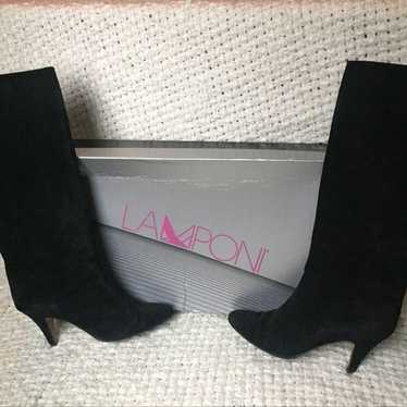 LAMPONI Vintage 70s Suede Tall Boots 9