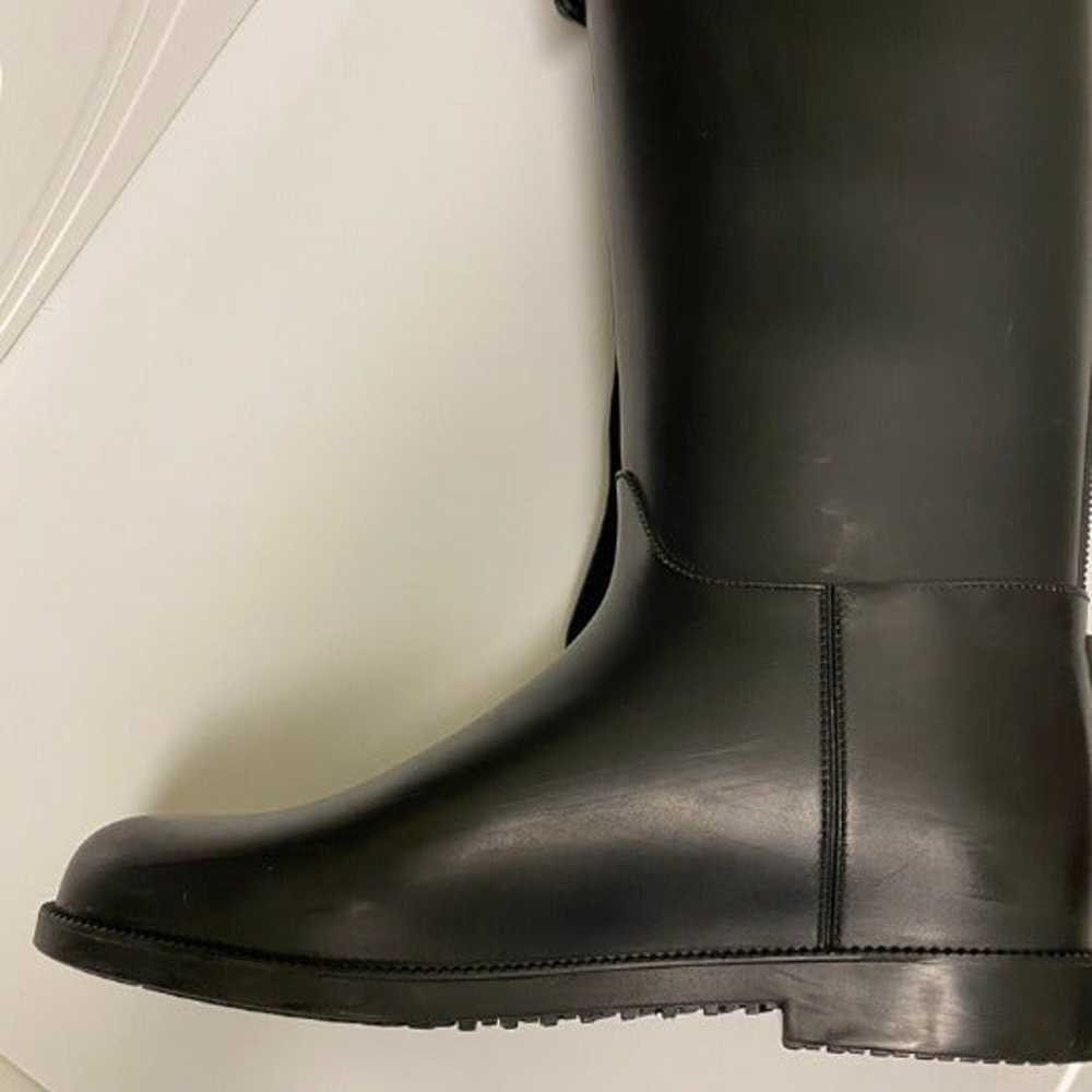 Vintage Burberry Riding Rain Boots 36 - image 6