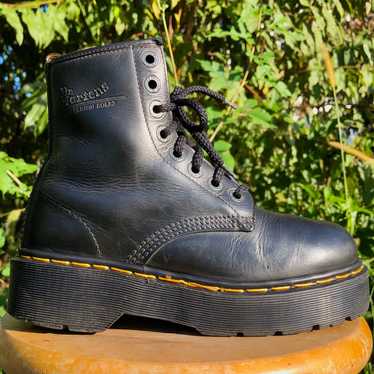 Rare Dr. Martens Black Platform Boots