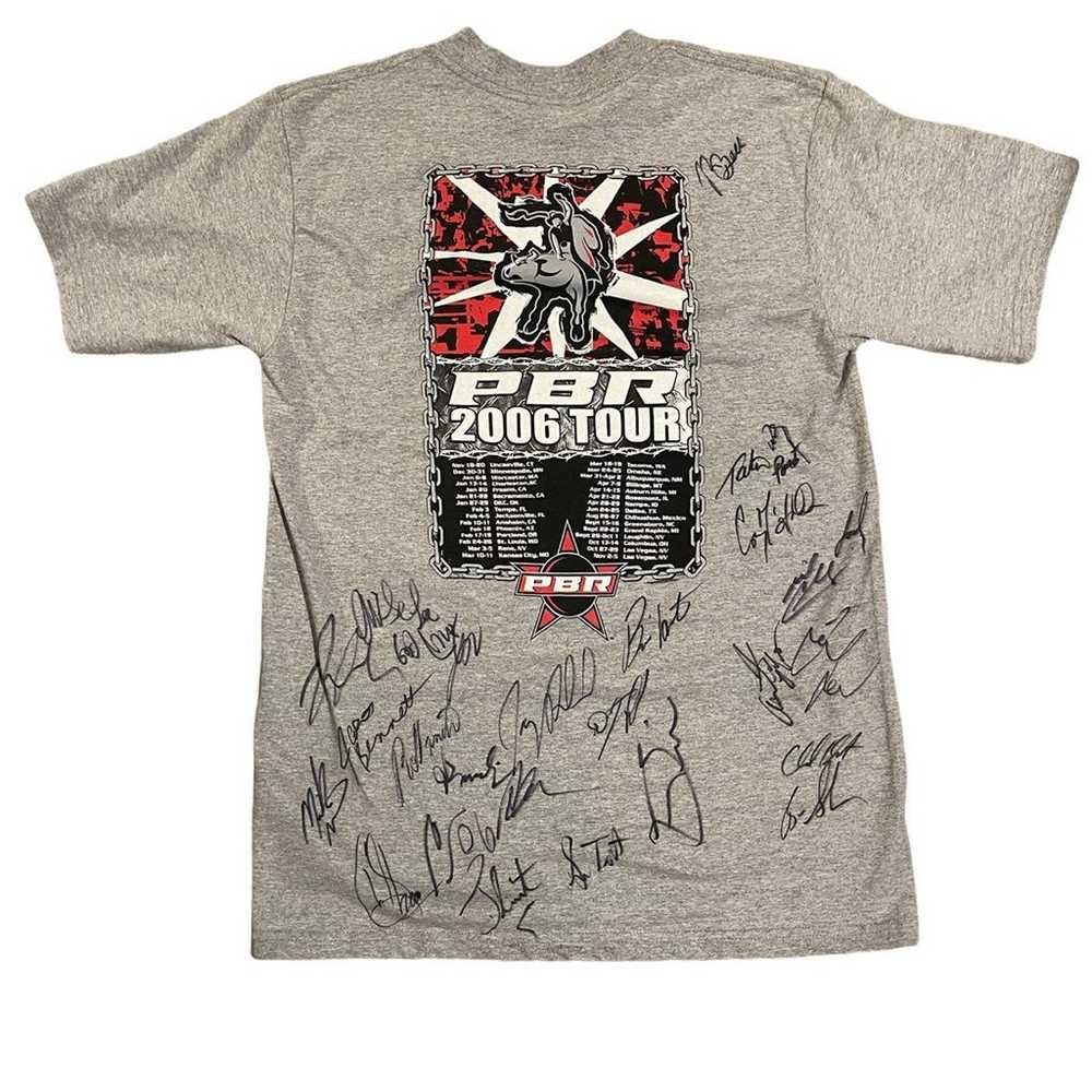 2006 PBR tour signed shirt - image 1