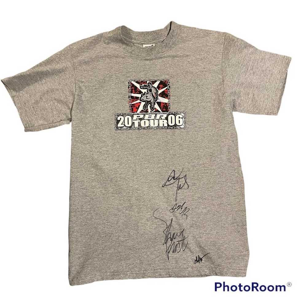 2006 PBR tour signed shirt - image 3