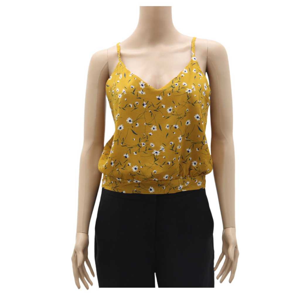 Ladies Strappy Floral Crop Top - image 1