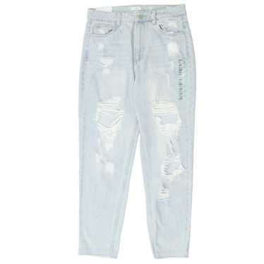Ladies SWS Denim Ultra High Rise Ripped Jeans - image 1