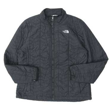 Ladies The North Face Full Zip Black Quilted Jack… - image 1