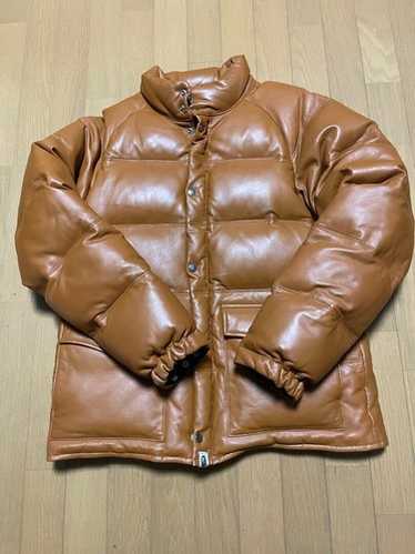 ジャケット・アウター 90s a bathing ape leather puffer jacket ONENESS_0047_BAPE-LEATHER-