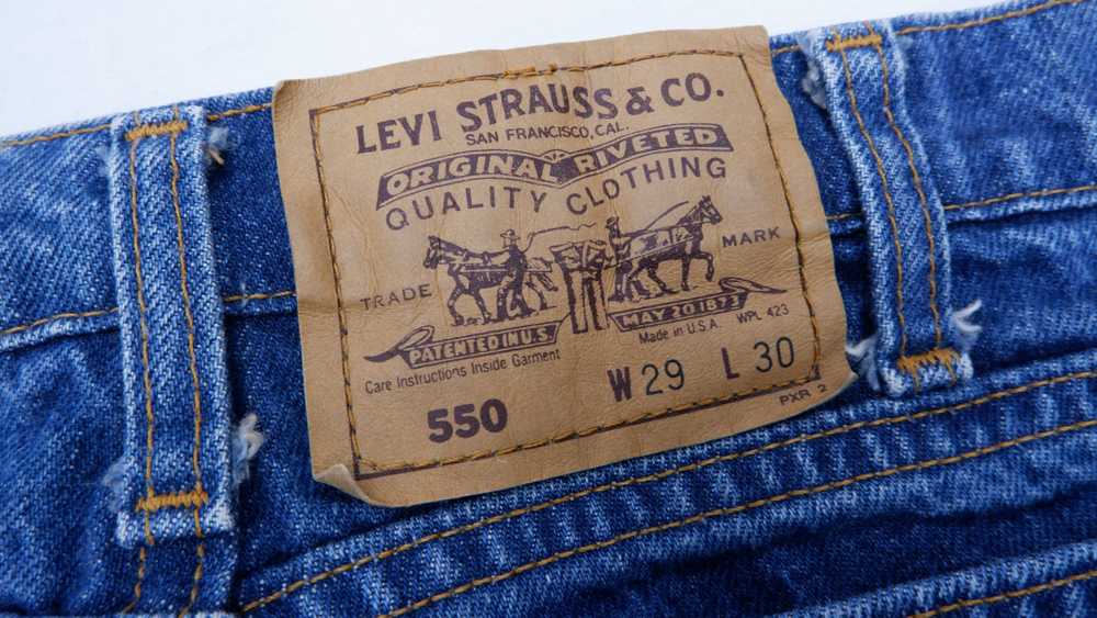 Vintage Levi Strauss # 550 Orange Tab Ladies Jean… - image 4