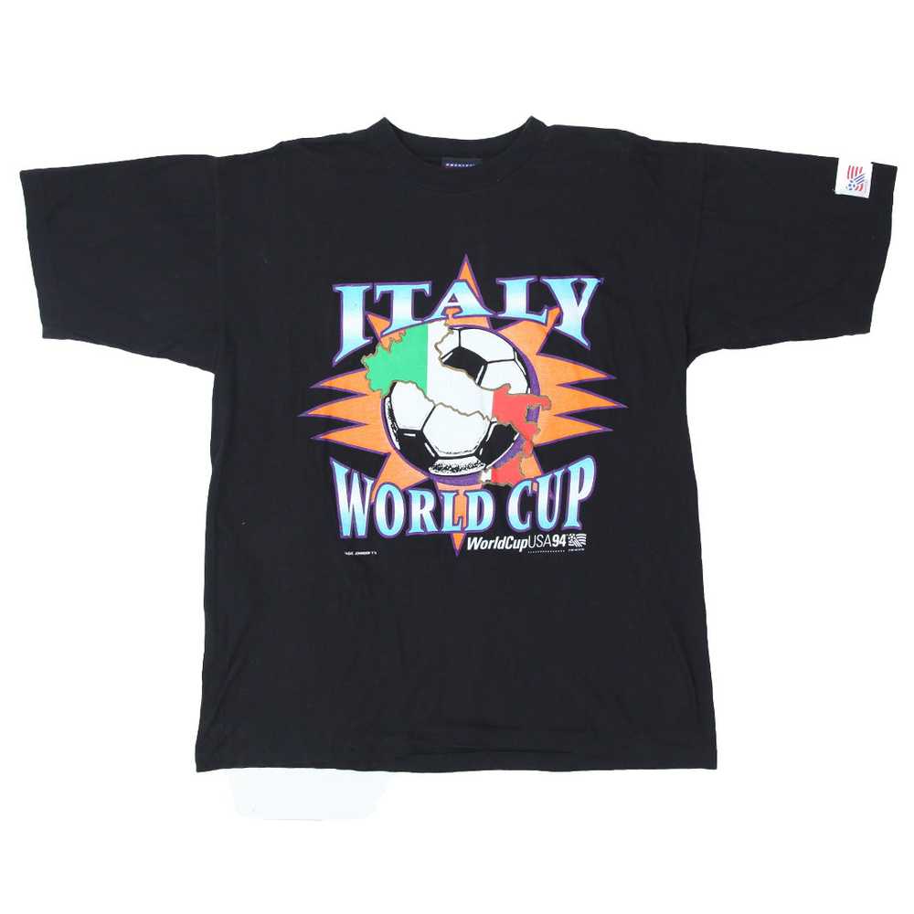 Magic Johnsons T's World Cup Italy Vintage Single… - image 1