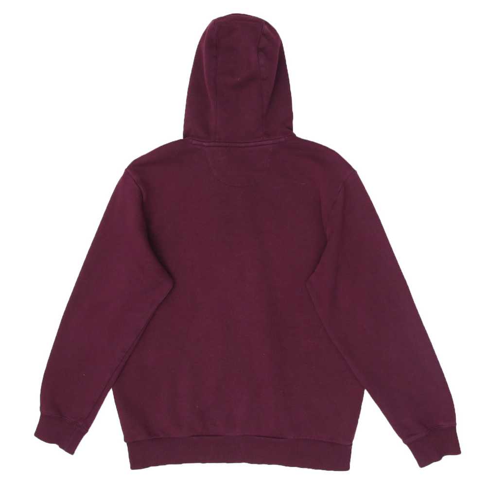 Mens Adidas Sports Essentials Maroon Pullover Hoo… - image 2