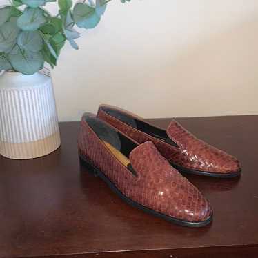 Leather loafers by Selby