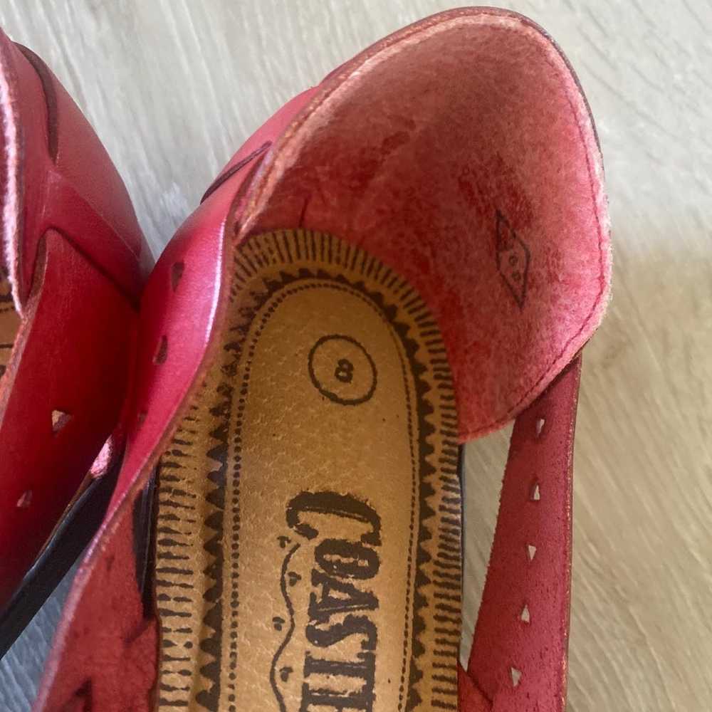 vintage leather sandals huaraches - image 3