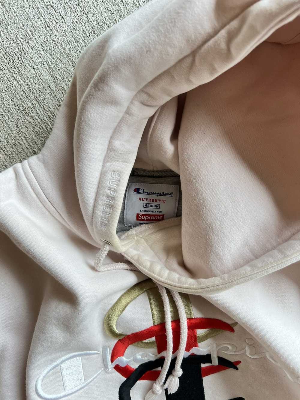 Champion × Supreme Supreme x Champion Hoodie - image 3