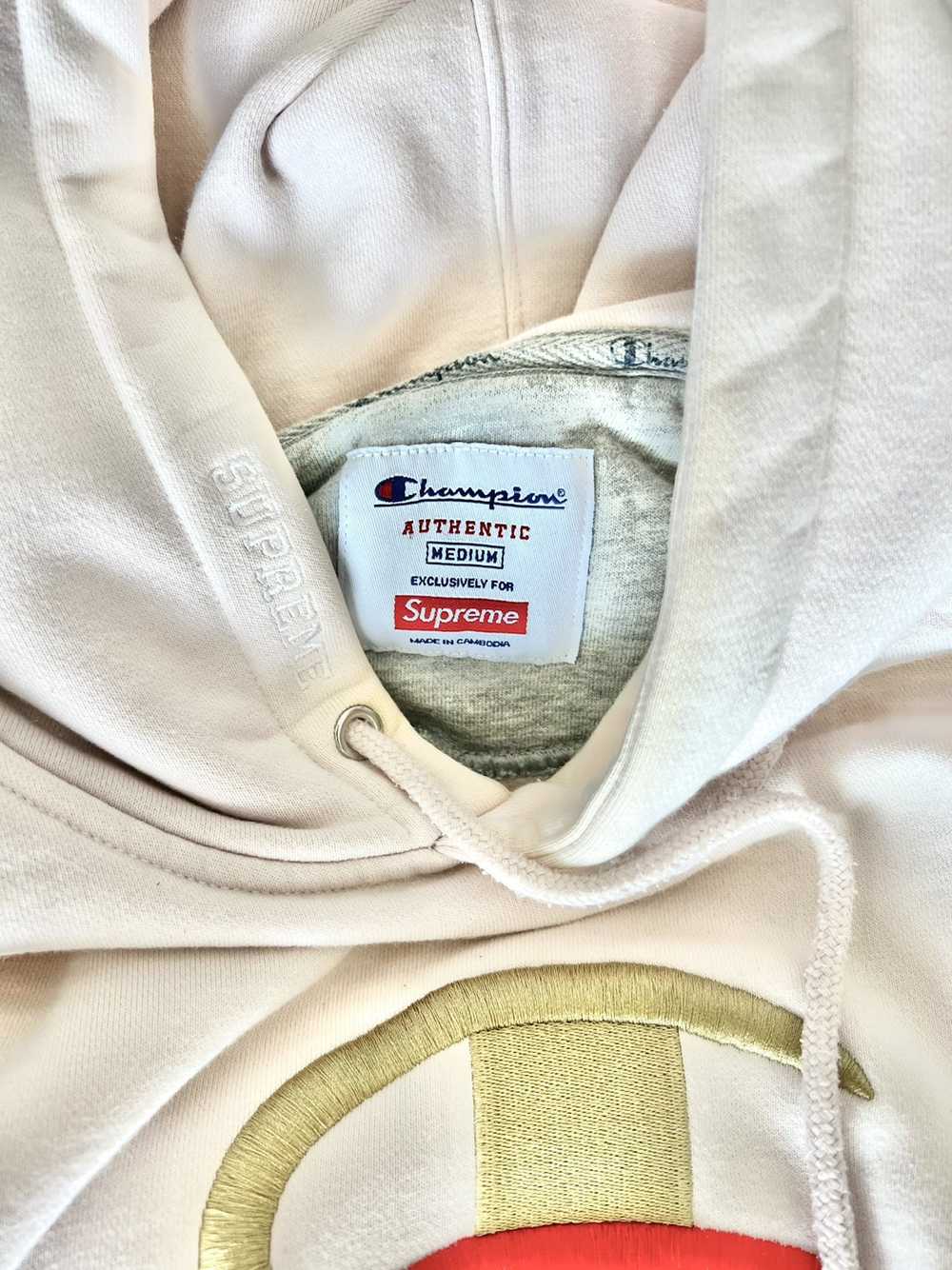 Champion × Supreme Supreme x Champion Hoodie - image 4