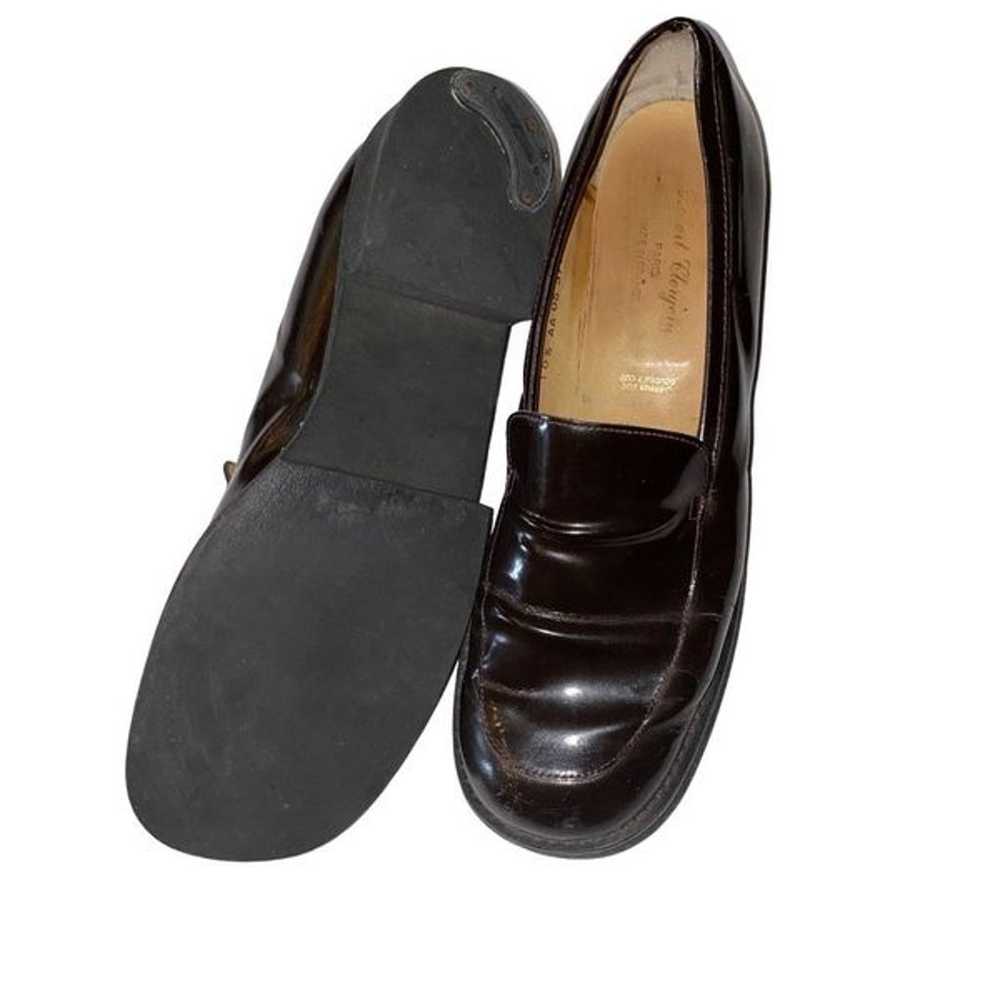 Vintage Robert Clegerie Y2K 90s platform loafers … - image 3