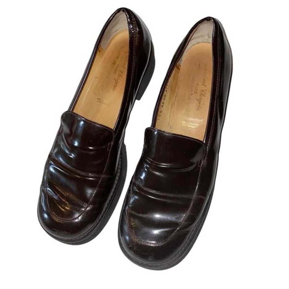 Vintage Robert Clegerie Y2K 90s platform loafers … - image 4