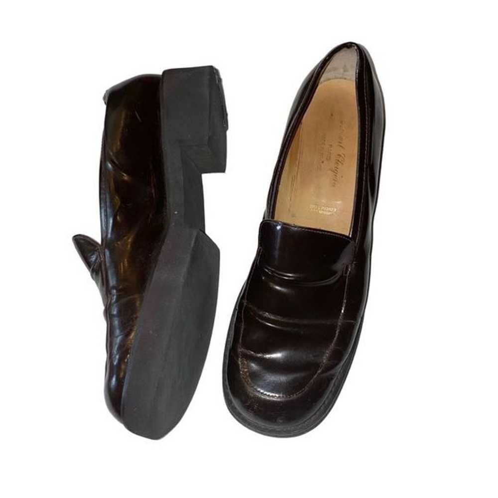 Vintage Robert Clegerie Y2K 90s platform loafers … - image 6