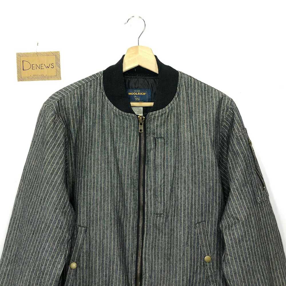 Bomber Jacket × Vintage × Woolrich Woolen Mills V… - image 2