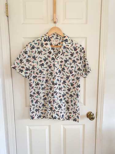 Original Penguin Penguin Short-Sleeve Hawaiian Shi