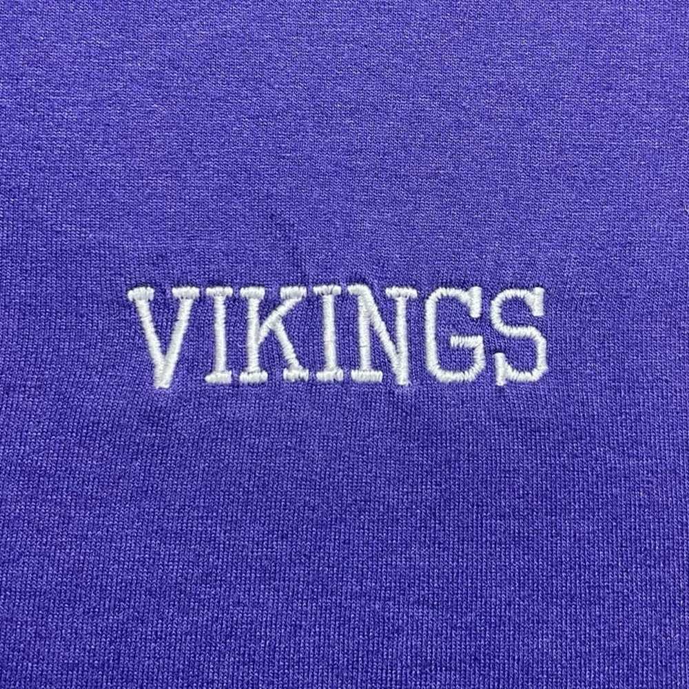 Vintage Minnesota Vikings Mens Jerzees T-Shirt Si… - image 2