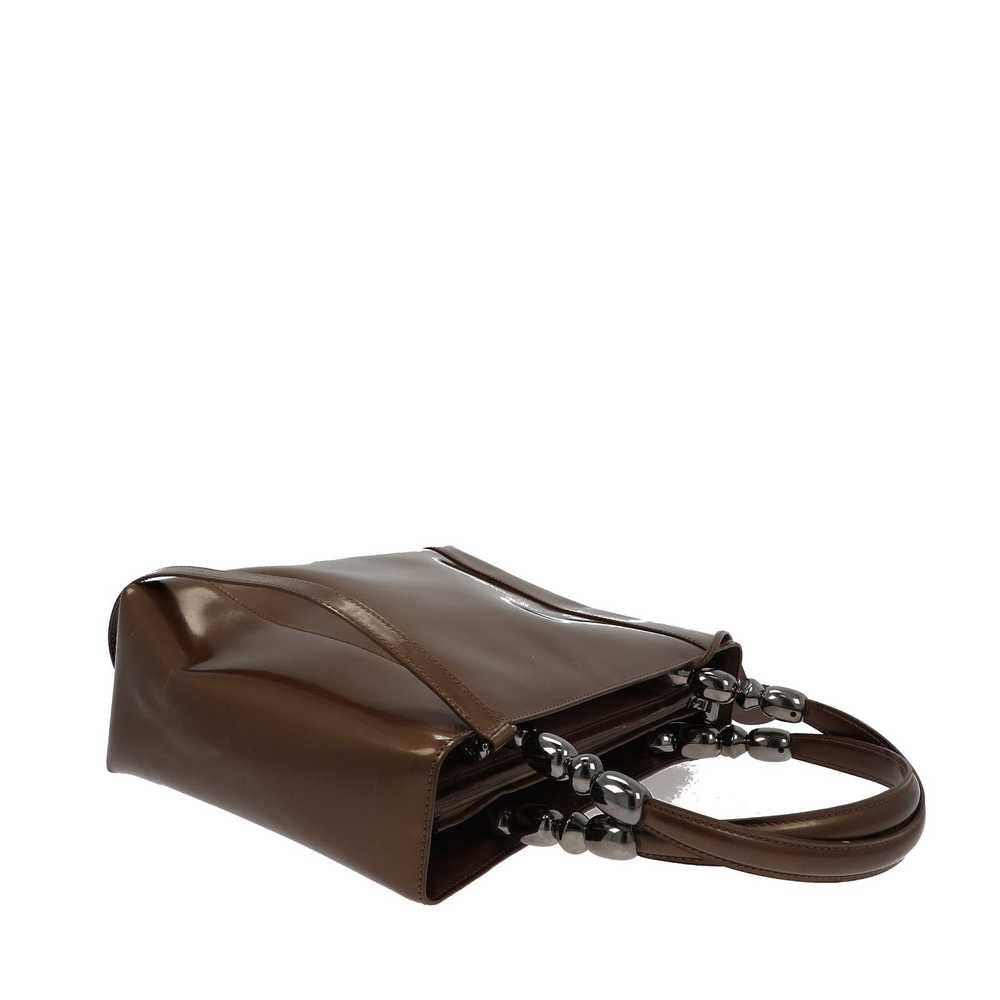 Dior CHRISTIAN DIOR Malice Handbag in Brown Leath… - image 11