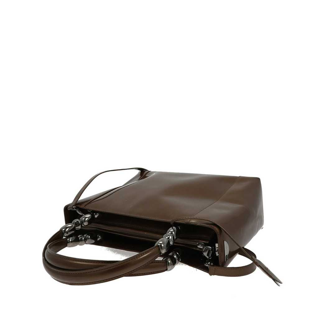 Dior CHRISTIAN DIOR Malice Handbag in Brown Leath… - image 12