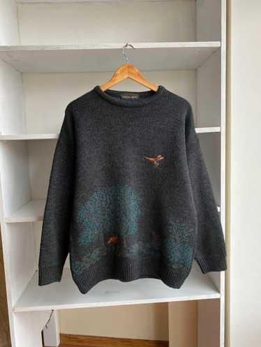 Coloured Cable Knit Sweater × Naturalife × Vintag… - image 1