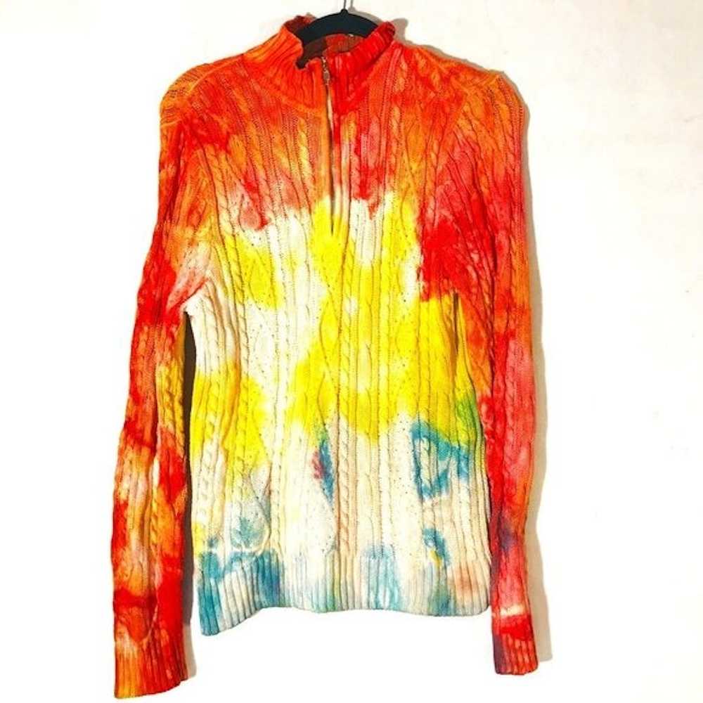 Custom × Willi Smith Willi Smith Tie Dye Sweater … - image 1