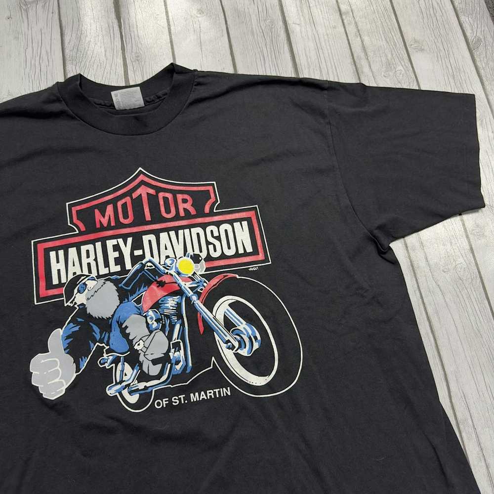 Hanes × Harley Davidson × Vintage Vintage Harley … - image 3