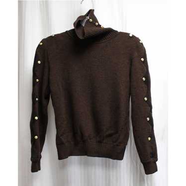 St. John Couture St. John Collection Brown Gold T… - image 1