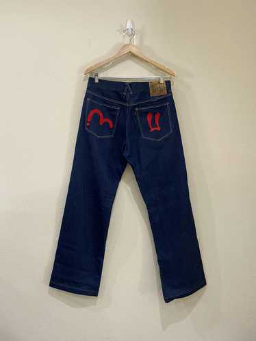 Evisu embroidered denim - Gem