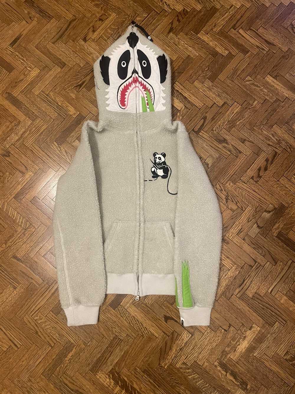 Bape Panda Full Zip Hoodie - image 1