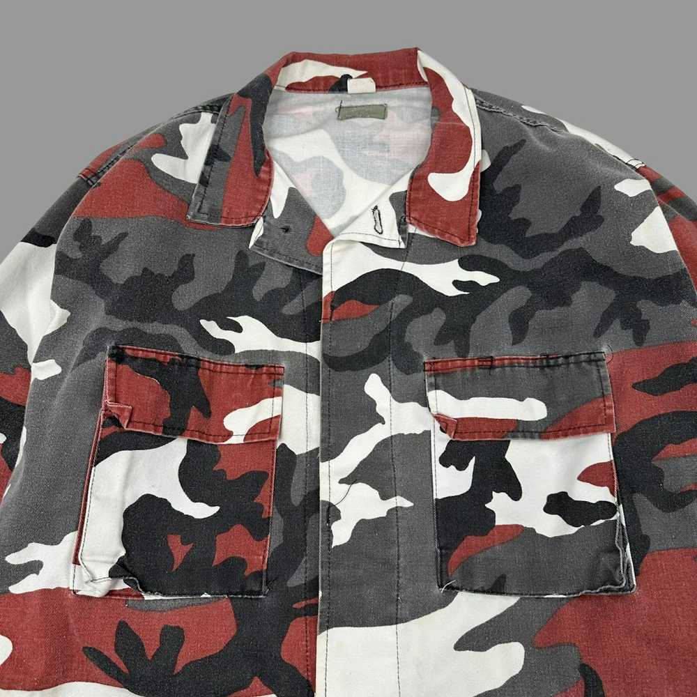 Military × Streetwear × Vintage Vintage 1990s red… - image 3