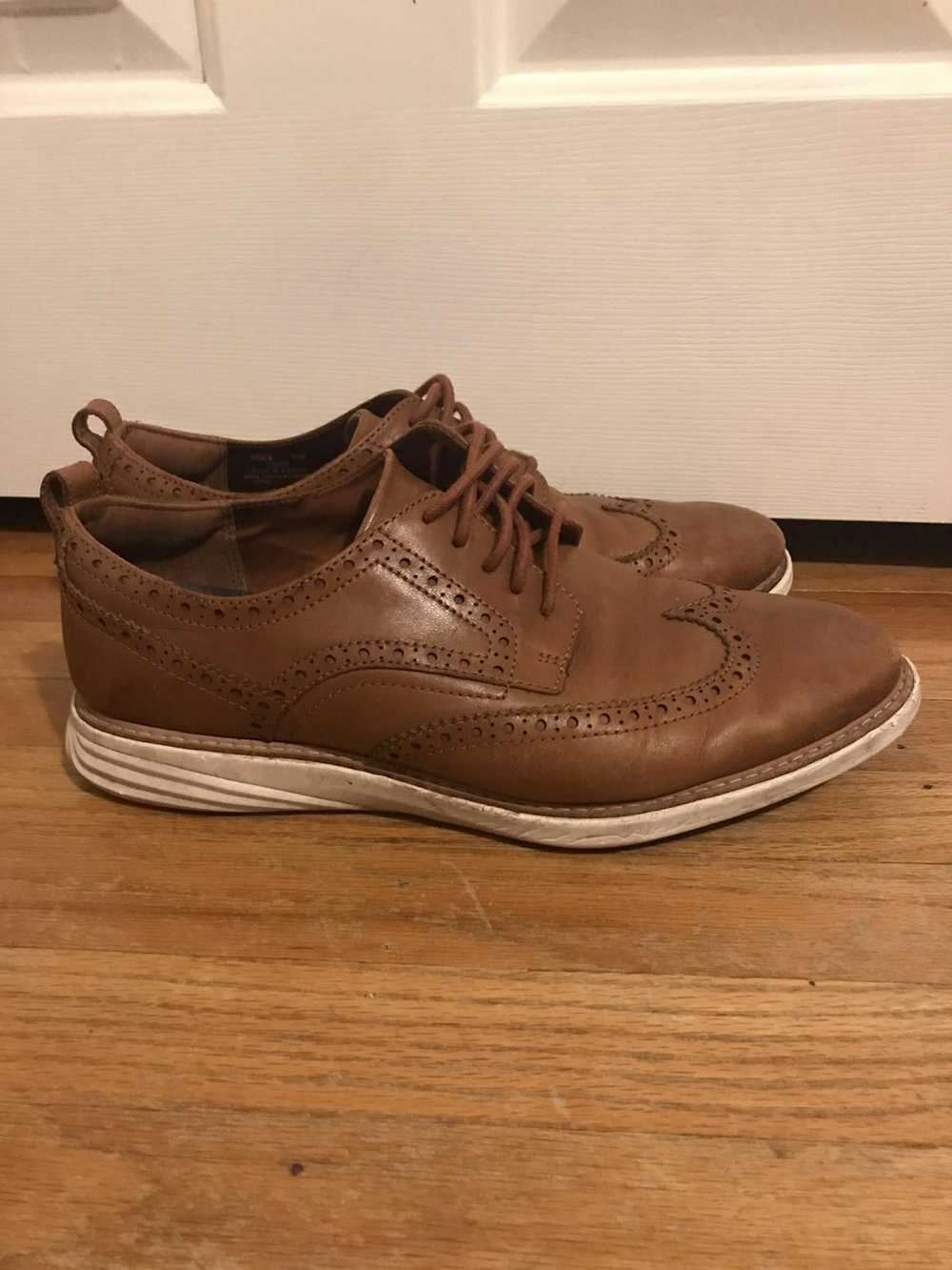 Cole Haan Cole Haan Wingtip Oxford Brown - image 4