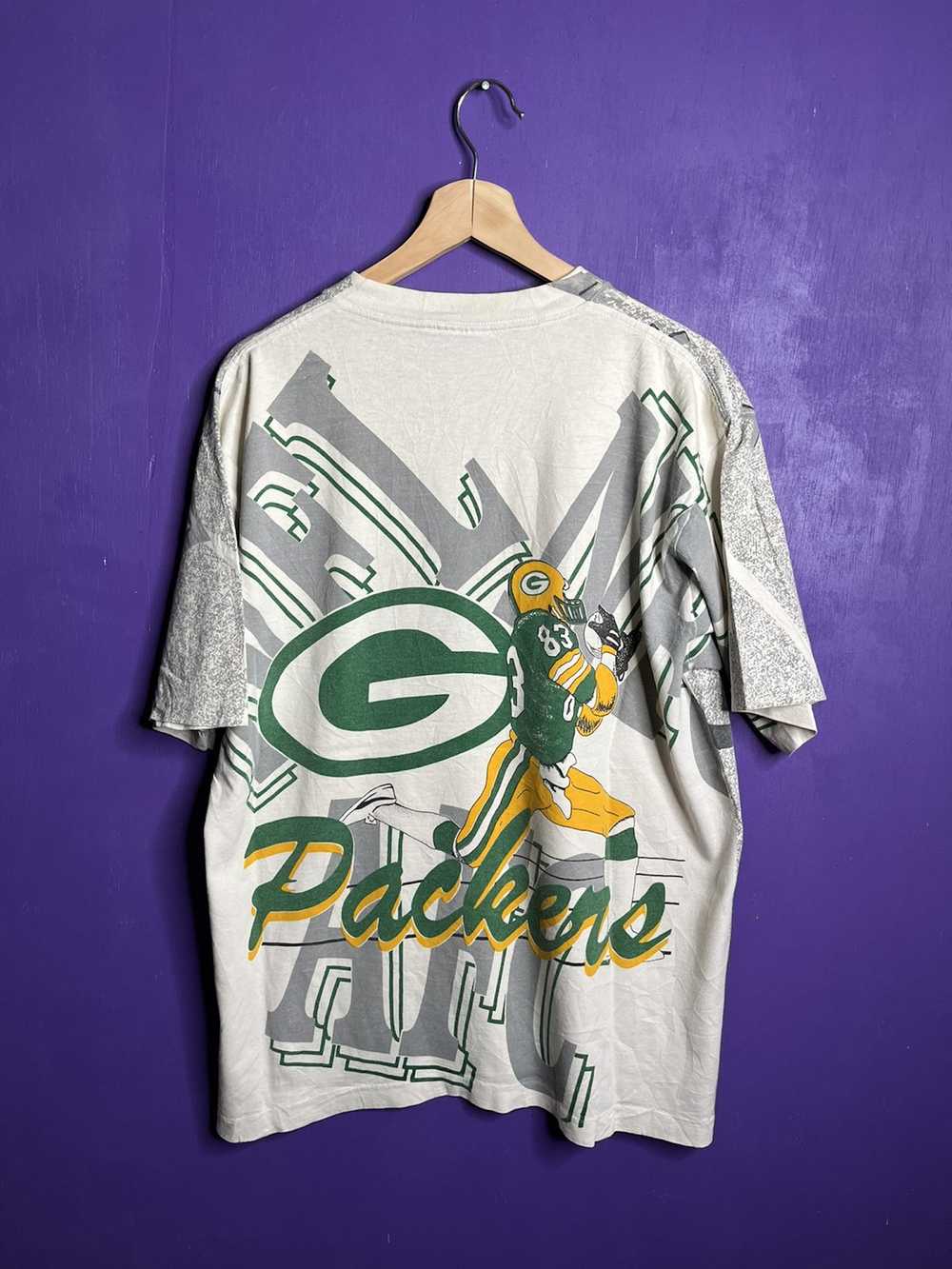 NFL × Vintage Vintage 90s Green Bay packers AFC N… - image 2