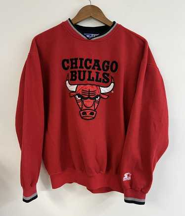 Chicago Bulls × Starter × Vintage VTG Embroidered 