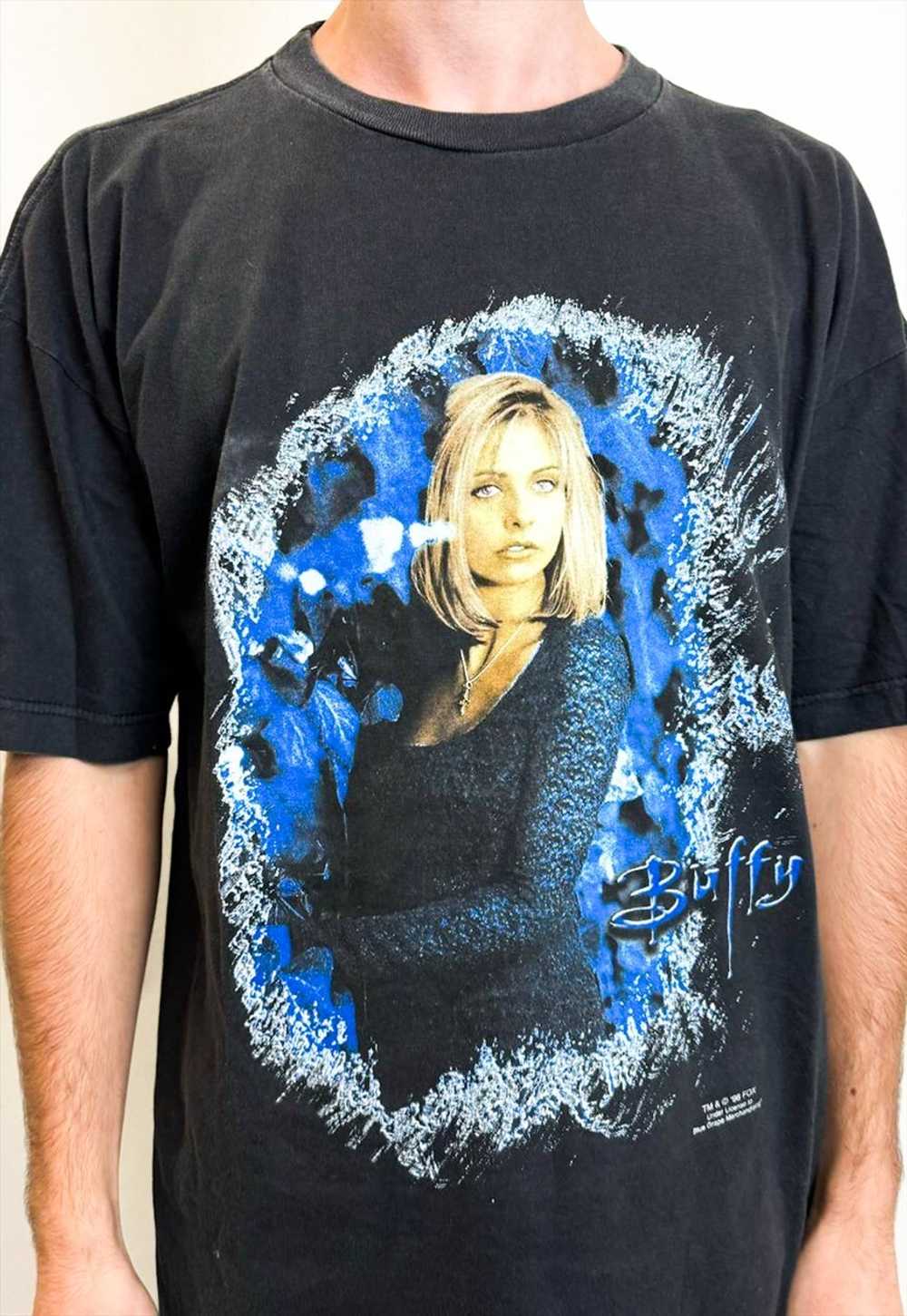 VIntage 90s Buffy The Vampire Slayer original t-s… - image 1