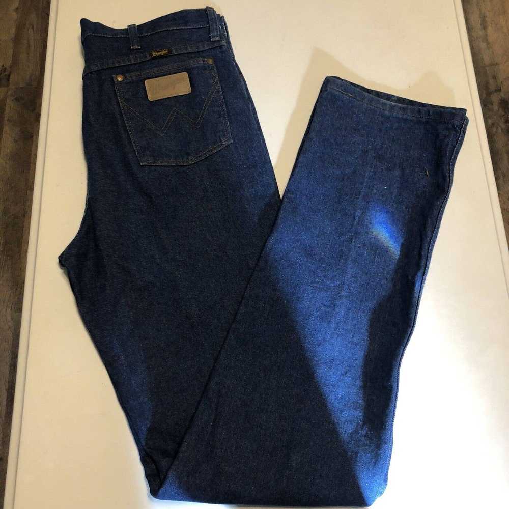 Wrangler VTG Wrangler Jeans 34X38 Medium Wash USA… - image 1